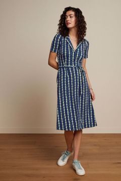 Lola Dress Saba Sapphire Blue King Louie