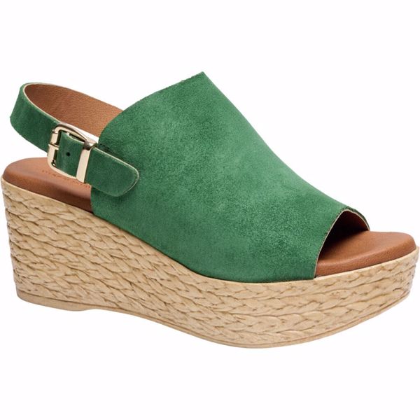 Line Sandal Green Tim&Simonsen